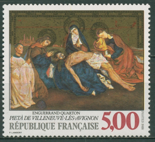 Frankreich 1988 Kunst Gemälde Enguerrand Quarton 2694 postfrisch
