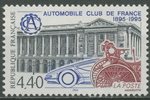 Frankreich 1995 Automobilclub ACF Peugeot 3116 postfrisch