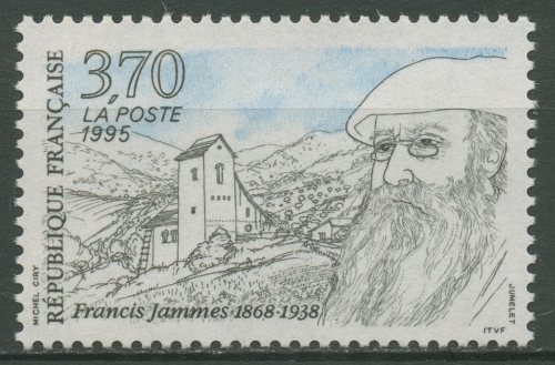 Frankreich 1995 Schriftsteller Francis Jammes 3124 postfrisch