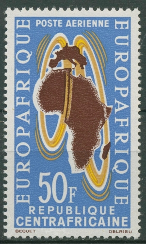 Zentralafrikanische Republik 1963 EUROPAFRIQUE 46 postfrisch