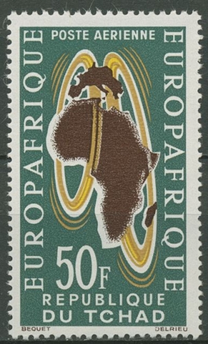 Tschad 1963 Wirtschaftsorganisation EUROPAFRIQUE 100 postfrisch