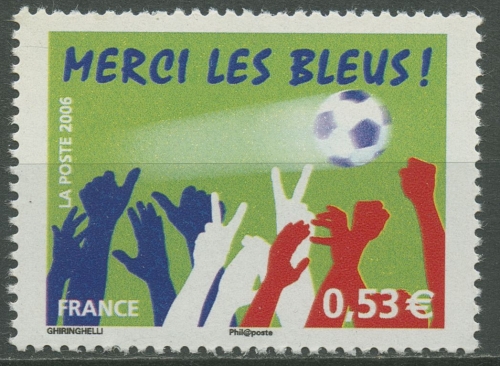 Frankreich 2006 Fußball-WM Deutschland Finale 4125 postfrisch