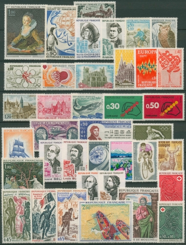 Frankreich Jahrgang 1972 komplett postfrisch (SG96244)