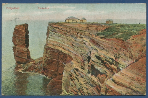 Helgoland Nordspitze, gelaufen 1911 (AK3788)