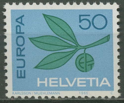 Schweiz 1965 Europa CEPT Zweig mit Frucht 825 postfrisch