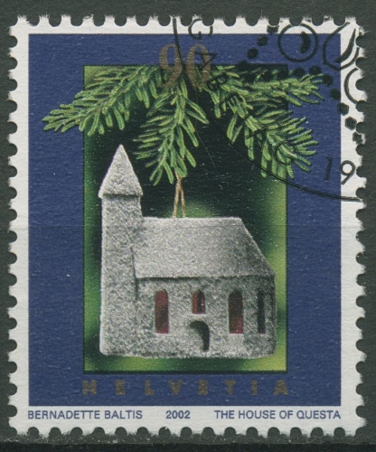 Schweiz 2002 Weihnachten Christbaumschmuck 1815 gestempelt