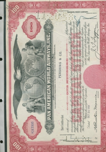 Aktien USA 15 St. ab den 20er Jahren, dekorativ (XXL5203)