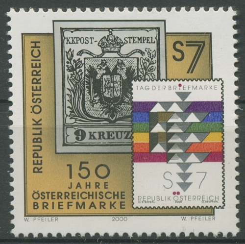 Österreich 2000 Briefmarken MiNr.5 und 2315 2316 postfrisch
