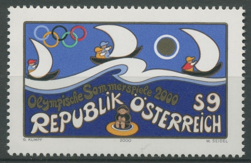 Österreich 2000 Olympia Sommerspiele Sydney Segeln 2327 postfrisch