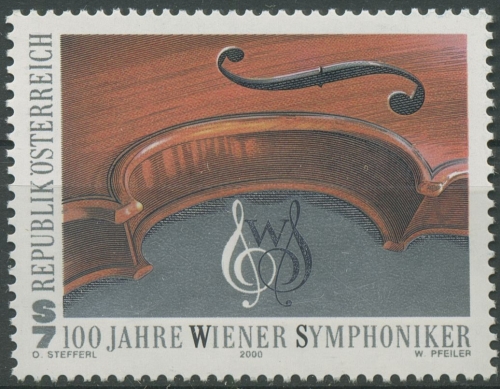 Österreich 2000 Wiener Symphoniker Geige 2328 postfrisch