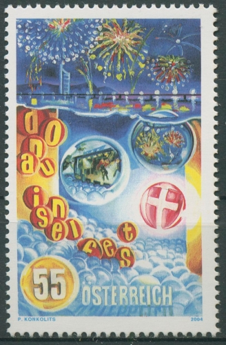 Österreich 2004 Donauinselfest Feuerwerk 2488 postfrisch