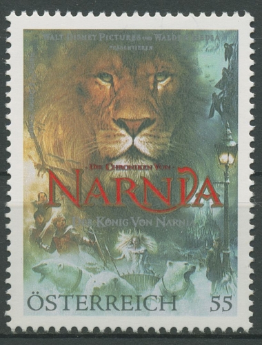 Österreich 2005 Die Chroniken von Narnia Löwe Aslan 2560 postfrisch