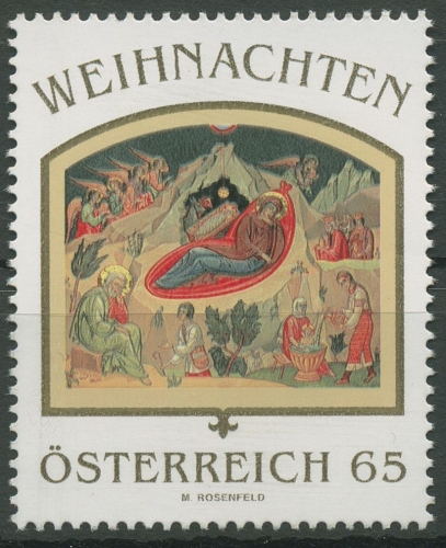 Österreich 2007 Weihnachten Christi Geburt 2692 postfrisch