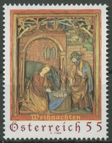Österreich 2007 Weihnachten Christi Geburt 2693 postfrisch