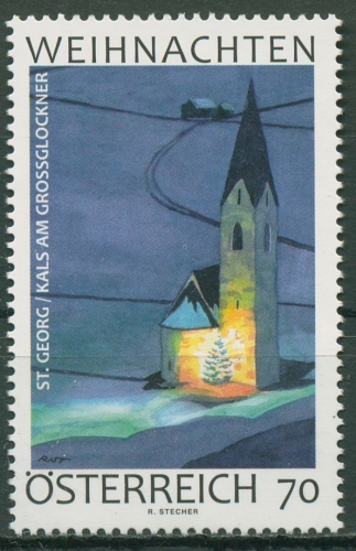 Österreich 2012 Weihnachten St.-Georgs-Kirche 3037 postfrisch