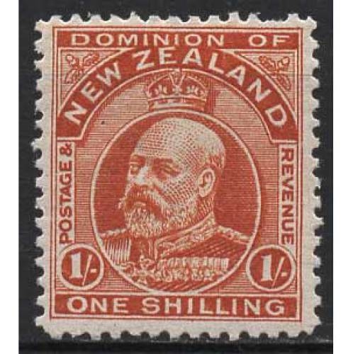 Neuseeland 1909 König Edward VII 130 C mit Falz