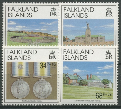 Falkland 1992 10. Jahrestag der Befreiung der Falkland-Inseln 561/64 postfrisch