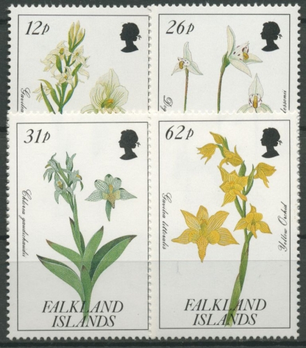 Falkland 1991 Orchideen 534/37 postfrisch