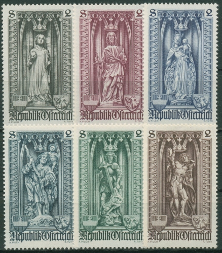 Österreich 1969 Diözese Wien Domkirche St.Stephan Heilige 1284/89 postfrisch