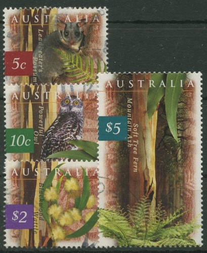 Australien 1996 Fauna und Flora 1575/78 y gestempelt