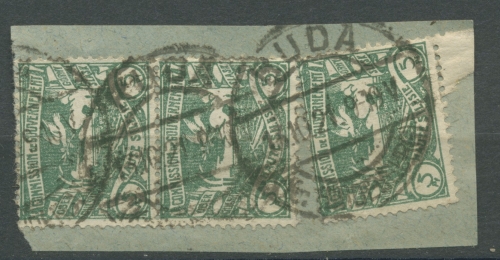 Oberschlesien, RUDA (HINDENBURG) auf Briefstück