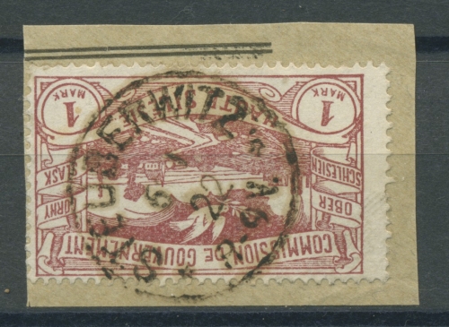 Oberschlesien, STEUBERWITZ K1 auf Briefstück