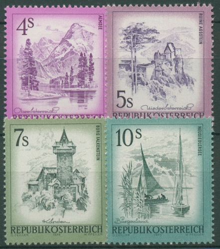 Österreich 1973 Sehenswürdigkeiten 1430/33 postfrisch