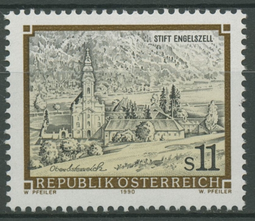 Österreich 1990 Stifte Klöster Trappistenkloster Engelszell 1982 postfrisch