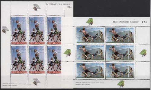 Neuseeland 1970 Gesundheit Sport Basketball 543/44 K postfrisch (C25836)