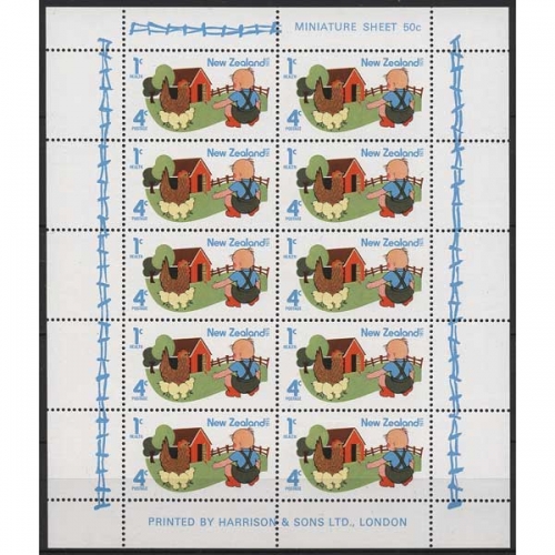 Neuseeland 1975 Gesundheit Haustiere Hühner 661 K postfrisch (C25841)
