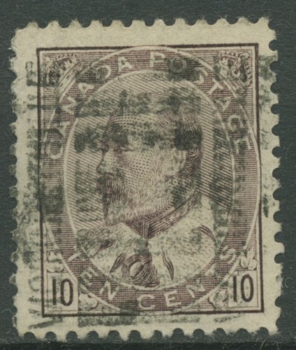 Kanada 1903 König Edward VII. 10 Cents, 81 gestempelt