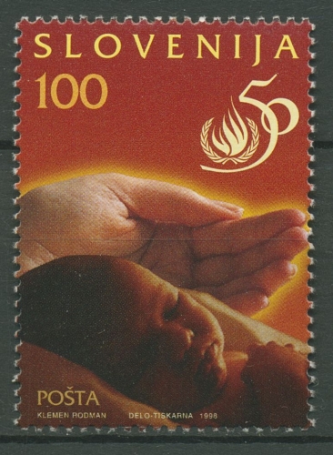 Slowenien 1998 Erklärung der Menschenrechte Säugling 239 postfrisch