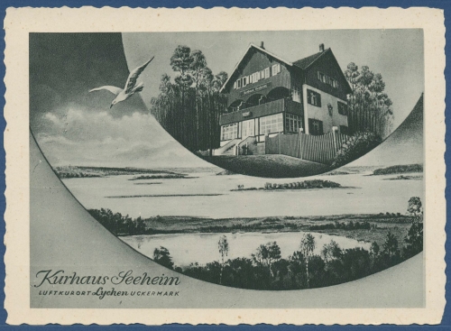 Kurhaus Seeheim Luftkurort Lychen, ungebraucht (AK3887)
