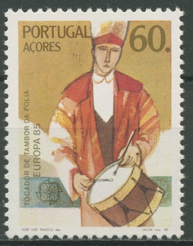 Portugal - Azoren 1985 Europa CEPT Jahr der Musik 373 postfrisch
