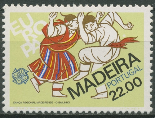 Portugal - Madeira 1981 Europa CEPT Folklore Tanz 70 postfrisch