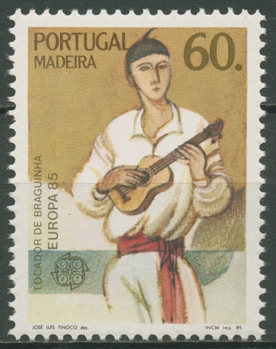 Portugal - Madeira 1985 Europa CEPT Jahr der Musik 97 postfrisch