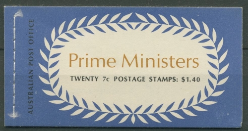 Australien 1972 Premierminister MH 49 Ed. V71/3 postfrisch (C29459)