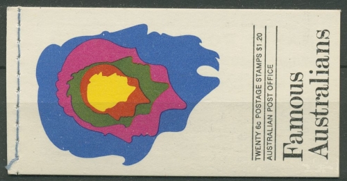 Australien 1970 Persönlichkeiten MH 46 ohne Druckvermerk postfrisch (C29462)