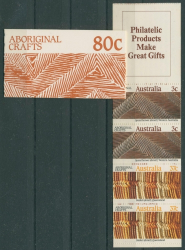 Australien 1987 Handwerkskunst der Ureinwohner MH 55 postfrisch (C29469)
