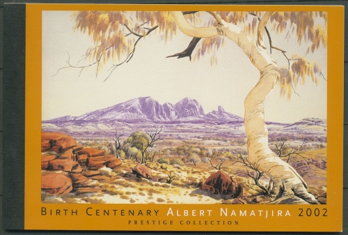 Australien 2002 Gemälde von Albert Namatjira MH 151 gestempelt (C29602)