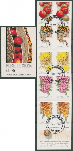 Australien 2002 Buschfrüchte MH 153 gestempelt (C29606)