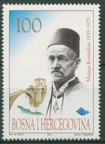 Bosnien-Herzegowina 1997 Mostar Bürgermeister Mustafa Komadina 84 postfrisch