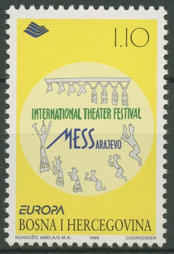 Bosnien-Herzegowina 1998 Europa CEPT Feste Feiertage Theater 128 postfrisch