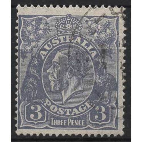 Australien 1924 König Georg V. 61 Type B gestempelt