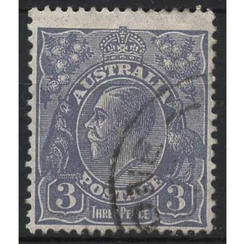 Australien 1928 König Georg V. 75 C I Type B gestempelt