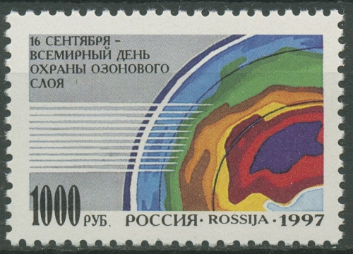 Russland 1997 Schutz der Ozonschicht 621 postfrisch