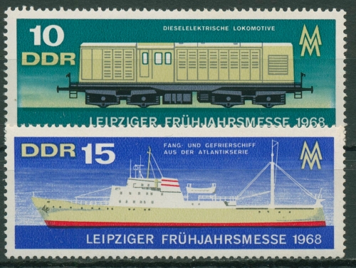 DDR 1968 Leipziger Frühjahrsmesse 1349/50 postfrisch