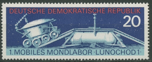 DDR 1971 Mondlabor Lunachod 1659 postfrisch