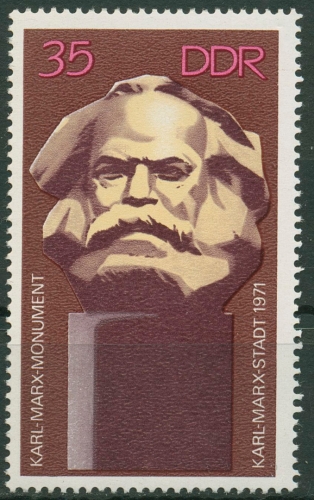 DDR 1971 Karl-Marx-Monument Chemnitz 1706 postfrisch