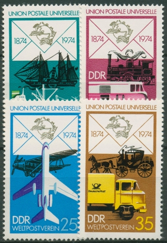 DDR 1974 Weltpostverein UPU 1984/87 postfrisch
